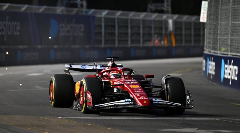 Charles Leclerc en forme aux EL2 de Las Vegas F1