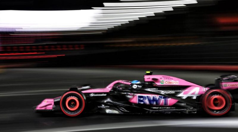 Pierre Gasly 12ème chrono aux EL2 de Las Vegas