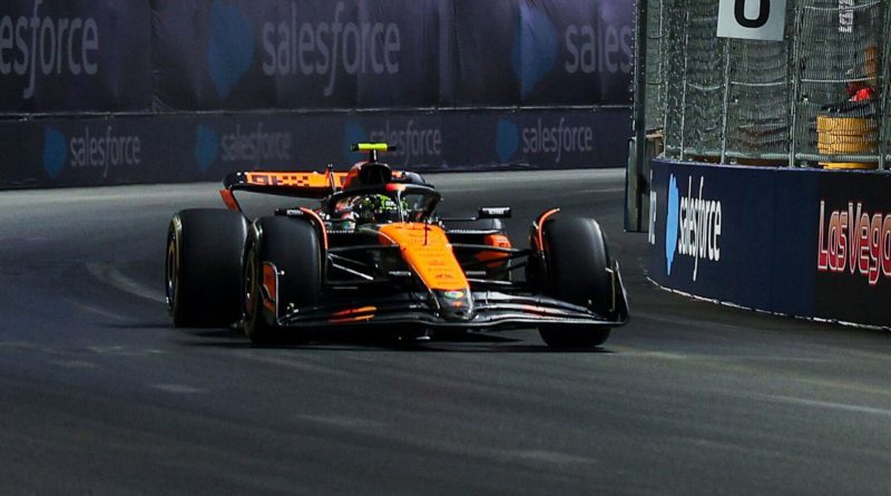 Lando Norris meilleur temps des EL2 à Las Vegas F1