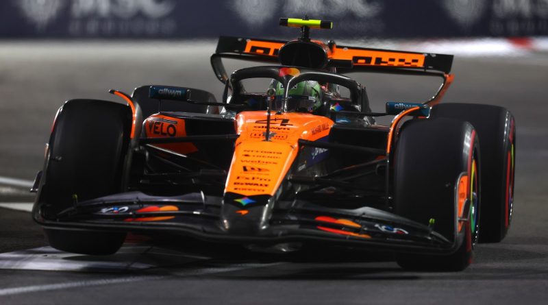 Lando Norris en pole position à Las Vegas 2025