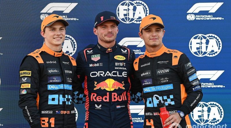 Lando Norris, Oscari Piastri et Max Verstappen en lutte pour le titre 2025