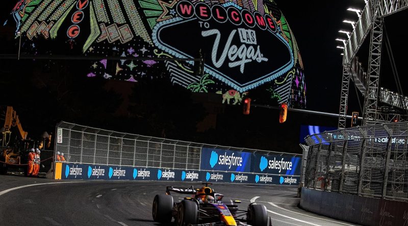 Max Verstappen à Las Vegas en 2025