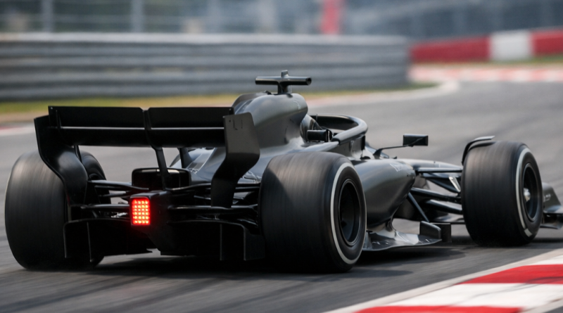 Monoplace de Formule 1 illustrant le principe de l’aérodynamique active introduite par le règlement 2026