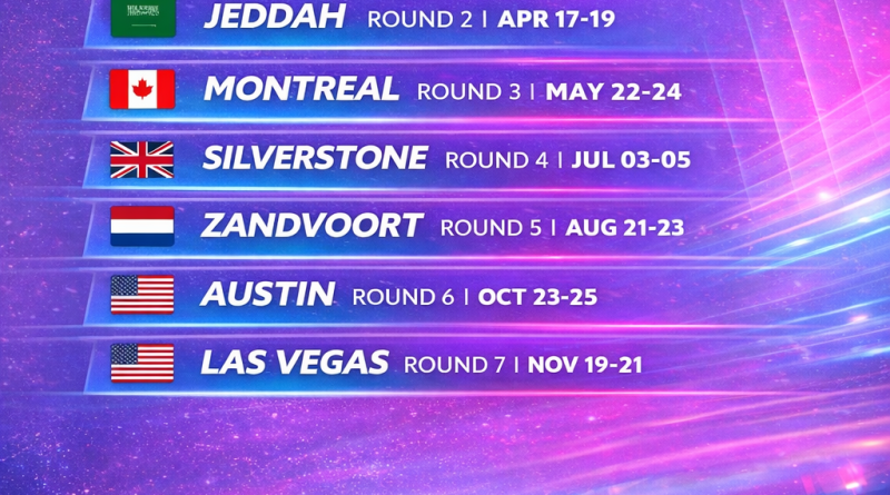 Le calendrier officiel 2026 de F1 Academy.