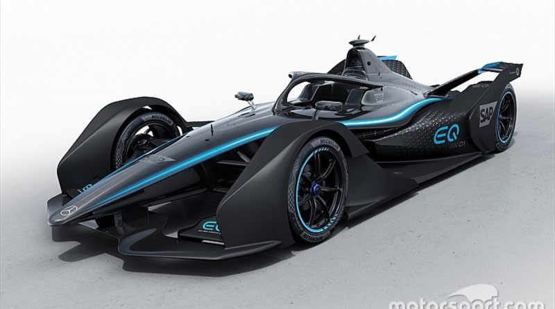 Le prototype 2026 de Formule E de Mercedes
