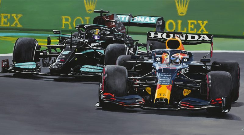 Max Verstappen dépasse Lewis Hamilton au virage 5 dans le dernier tour du Grand Prix d’Abu Dhabi 2021