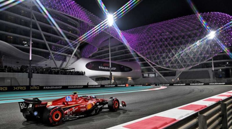 Lewis Hamilton aux EL2 d'Abu Dhabi.