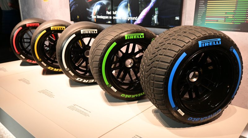 Les différents composés de pneus proposés par Pirelli en Formule 1.