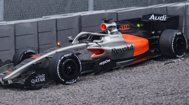 La Audi R-26 en proie a des problèmes techniques à Barcelone lors des essais F1