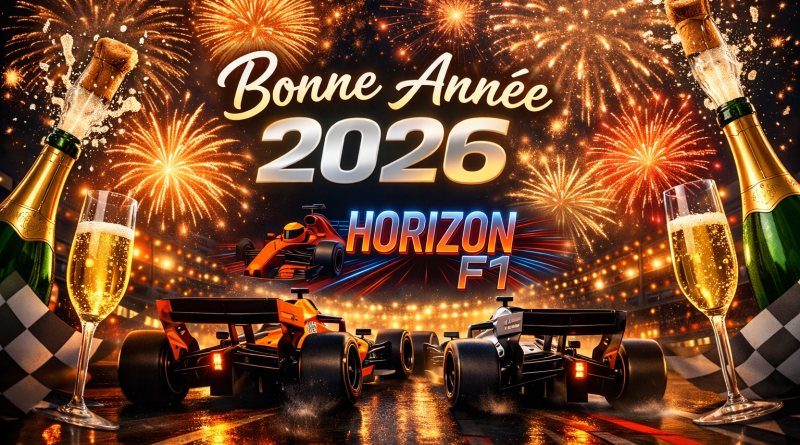 Horizon F1 vous souhaite une merveilleuse année 2026