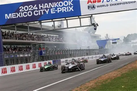 Départ du E-Prix de Mexico
