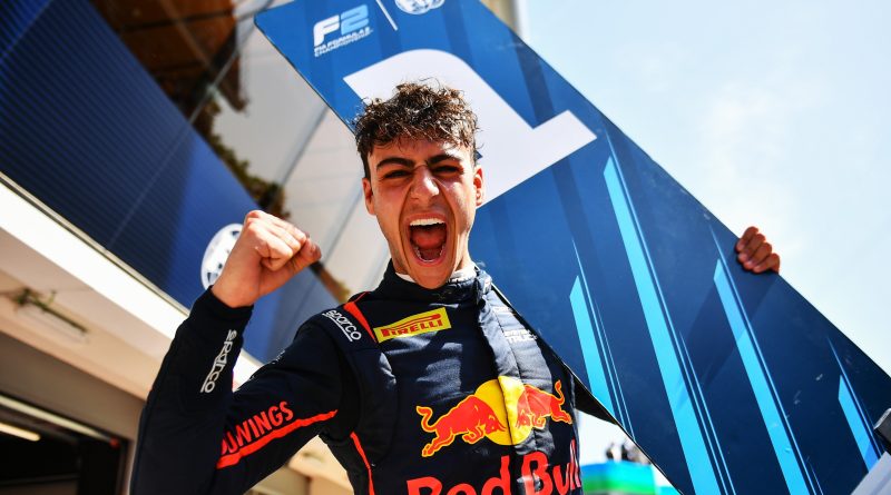 Arvid Lindblad, vainqueur d'une course en Formule 2