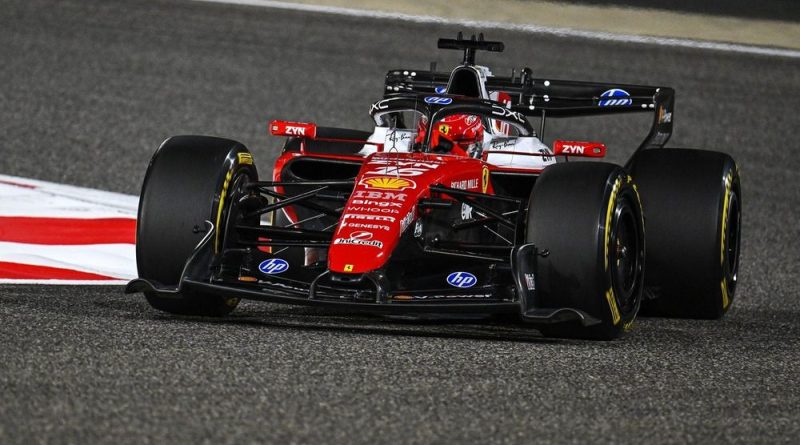 Charles Leclerc au volant de sa Ferrari SF26 à Bahreïn 2026