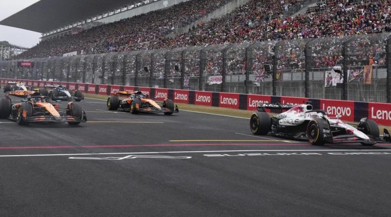 Simulation de départ lors de tests aux essais F1 de Bahrein 2026