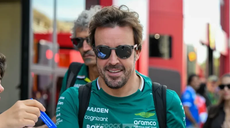 Fernando Alonso avec Aston Martin lors de la saison F1 2026