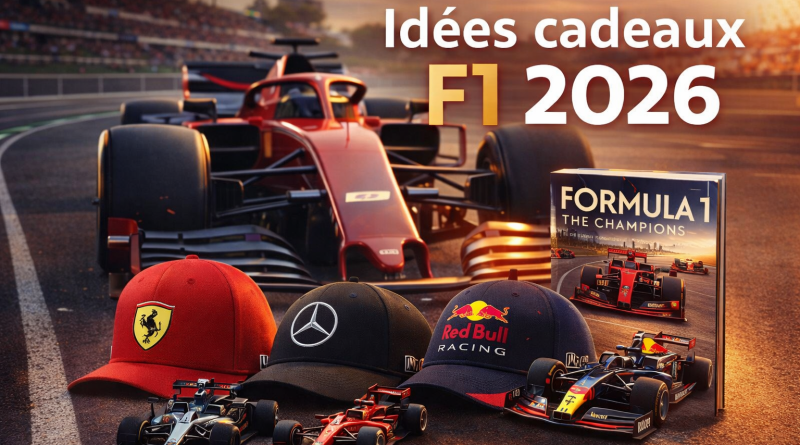 Casquettes, miniatures, livres, goodies ... autant d'idées cadeaux incontournables pour tout fan de F1