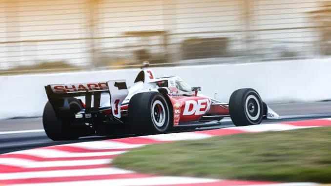 Scott McLaughlin (Penske) signe la pole position à St Petersbourg en IndyCar