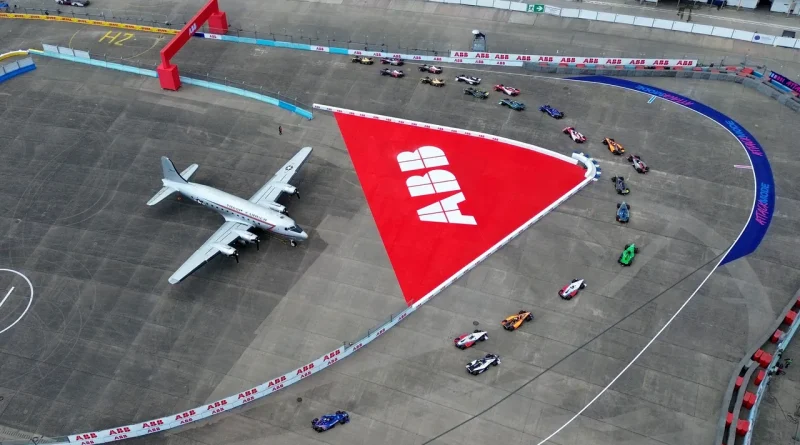 circuit de Tempelhof Berlin Formule E vue aérienne