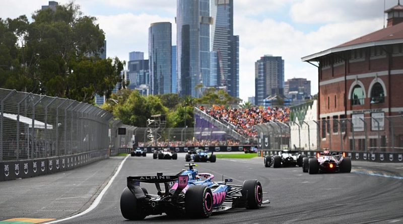 départ du Grand Prix d’Australie F1 2026 à Melbourne