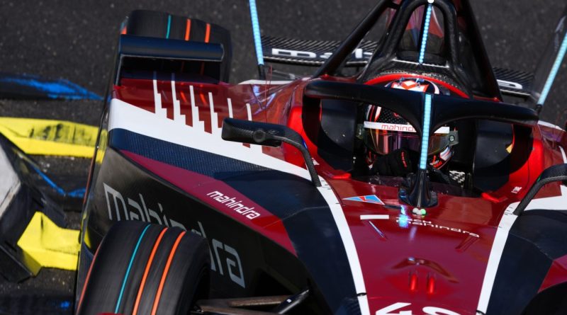 Une Formule E en piste pour le rookie test à Madrid