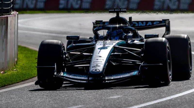 George Russell en pole position du Grand Prix d'Australie 2026