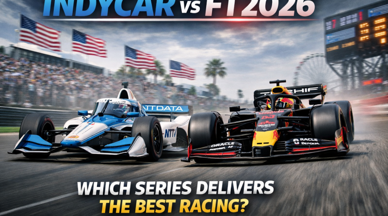 IndyCar vs F1 2026 comparison – side by side racing image