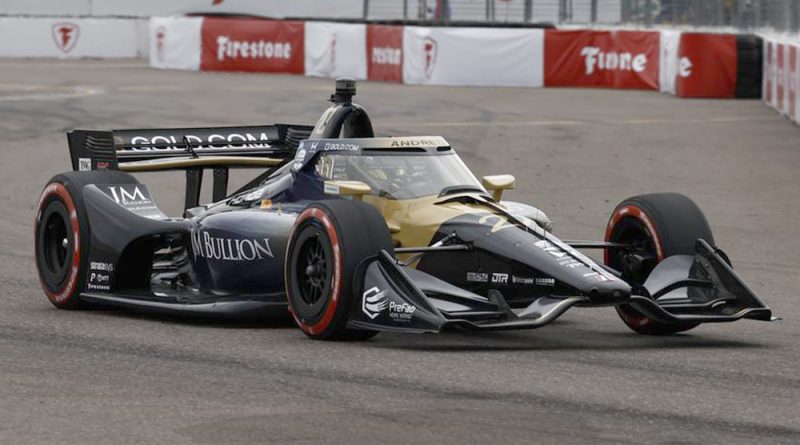 Kyle Kirkwood, meilleur temps des FP2 à Arlington