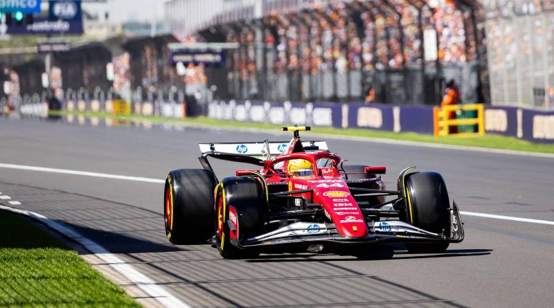 Lewis Hamilton en forme lors des essais libres à Melbourne 2026