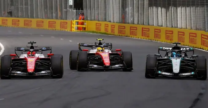 Mercedes et Ferrari en lutte à Melbourne 2026