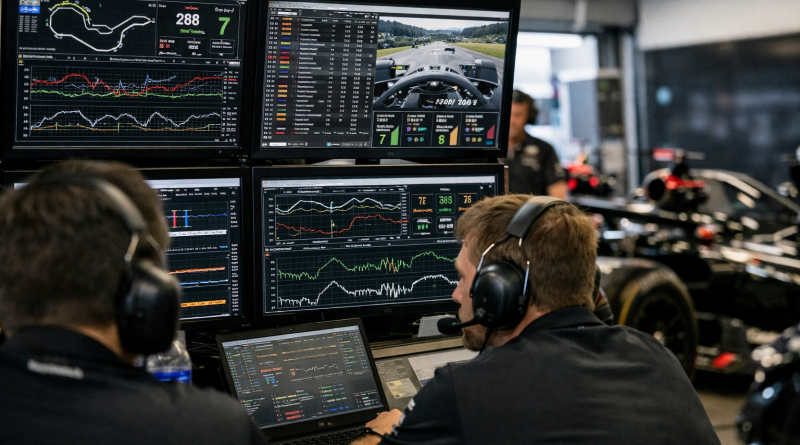 télémétrie et analyse de données sur une monoplace de Formule 1