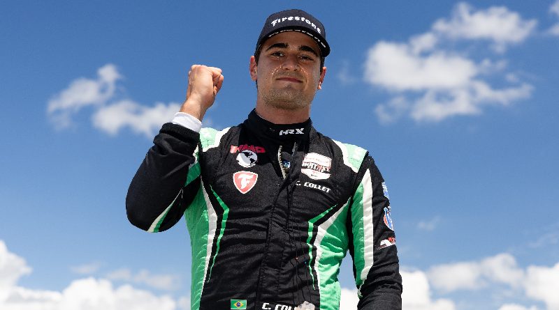 Caio Collet meilleur temps des open test à Indianapolis