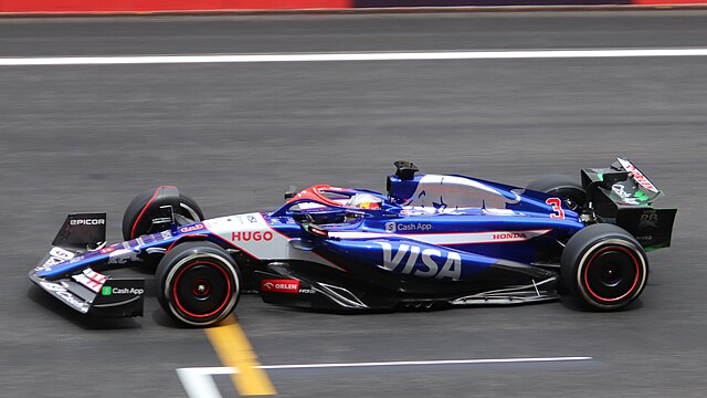 Daniel Ricciardo au volant de la Racing Bulls en 2024