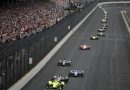 Course sur l'ovale d'Indianapolis pour l'Indy 500