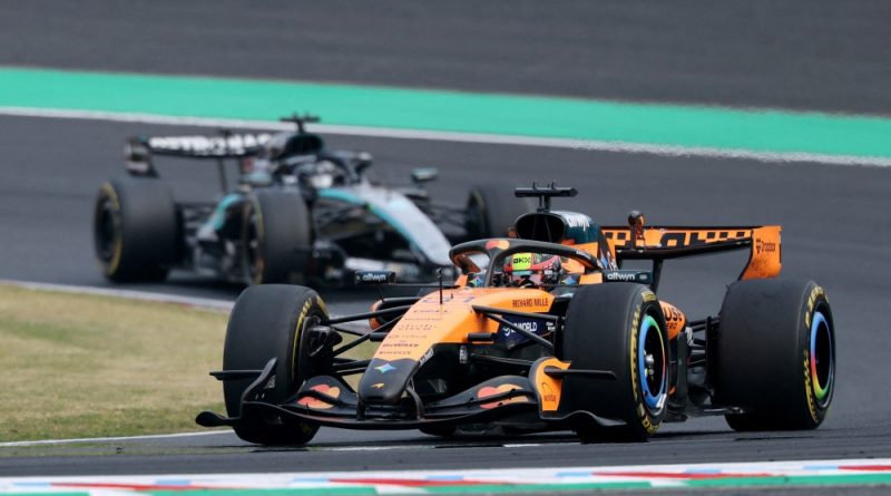 Oscar Piastri devant Kimi Antonelli. Hiérarchie fragile