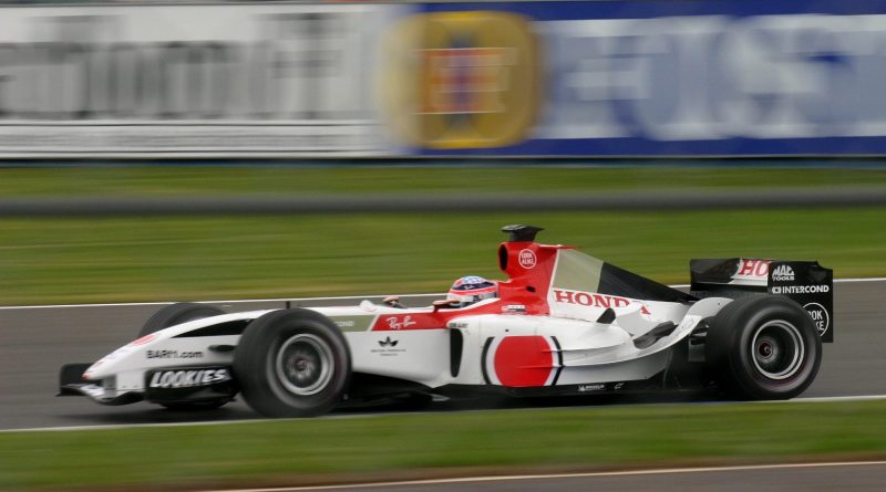 Takuma Sato au volant de la Bar Honda en 2005