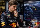 Max Verstappen dans le stand Red Bull