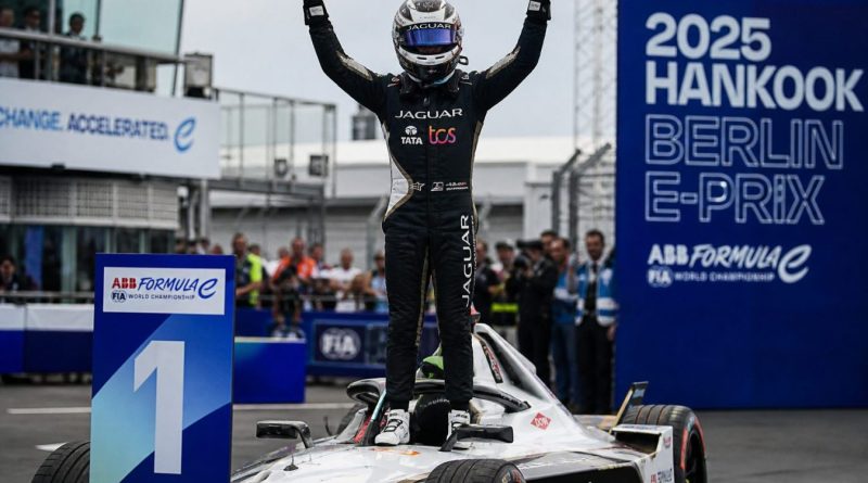 Victoire de Mitch Evans lors de la course 2 de l'ePrix de Berlin