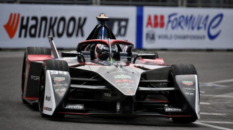 Pascal Wehrlein lors des qualifications de l'ePrix de Berlin 2