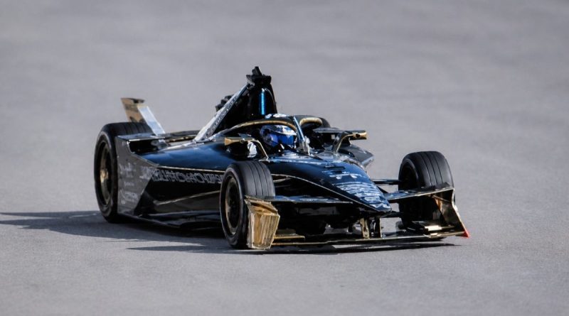 Une Formule E de chez DS Penske lors de l'ePrix de Berlin