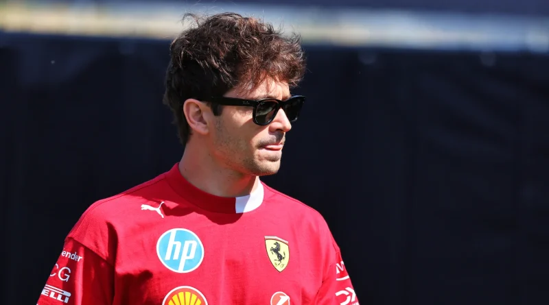 Charles Leclerc, pilote Ferrari en 2026